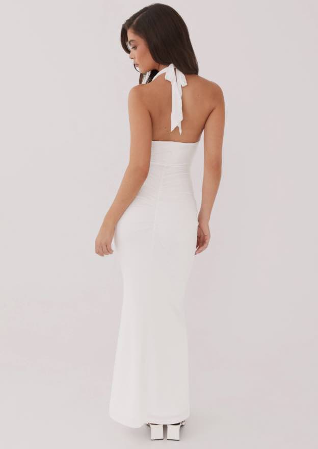 Allanna Frill Maxi Dress - peppermayo