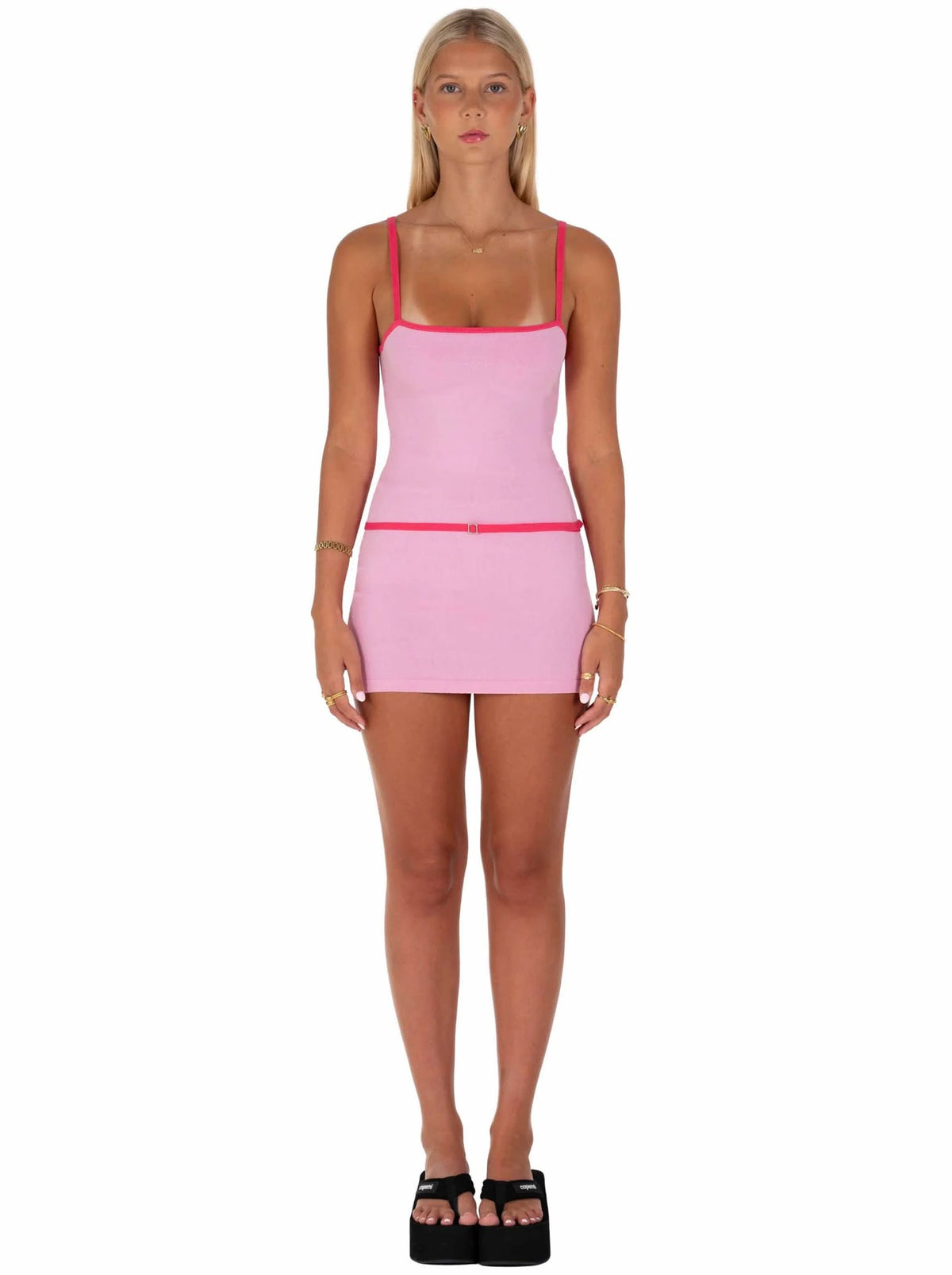 i am delilah mini dress Belle - delivery_DFW DREAM Masquerade Jacquard Mini Length:Petite (25 Inches)
