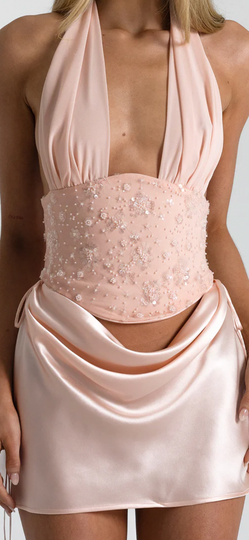 Bronte Top & Evelyn Mini Skirt Set - Natalierolt