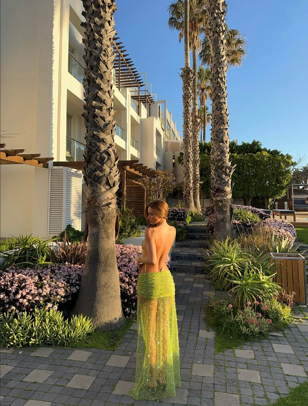 Stellar Asymmetric Hand Beaded Maxi Dress - Jaded london